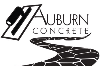 Logo for Auburn Concrete developed by Westervelt Design