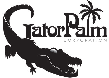 Logo for Gator Palm Corporation developed by Westervelt Design